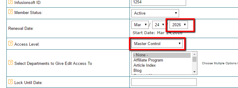 If you are the webmaster of your MemberGate powered site, be sure to . . .